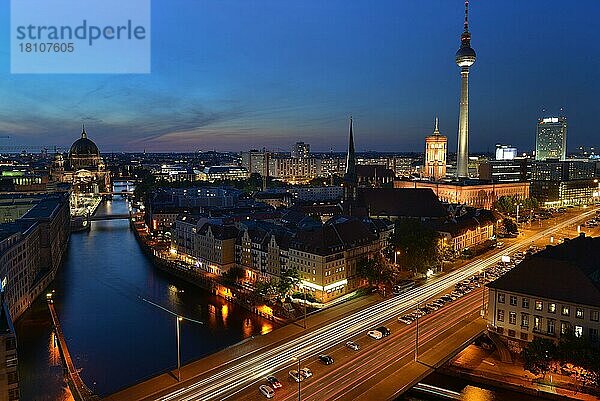 Nikolaiviertel  Berlin  Deutschland  Europa