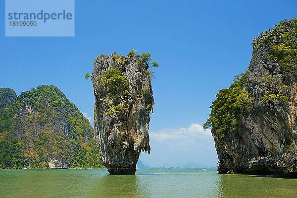 James-Bond-Insel  Phang-Nga-Bucht-Nationalpark  Phuket  Thailand  Phangnga  Asien