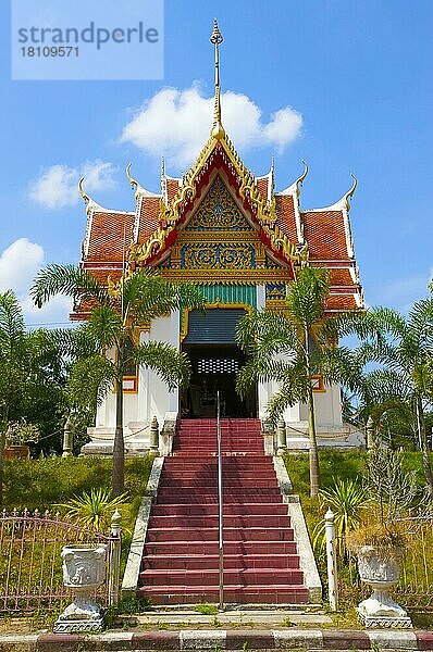 Wat Phra Tong-Tempel in Thalang  Insel Phuket  Thailand  Asien