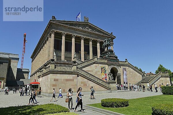 Alte Nationalgalerie  Museumsinsel  Mitte  Berlin  Deutschland  Europa