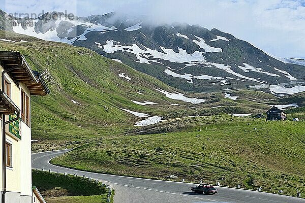 Großglockner-Hochalpenstraße  Europa  Porsche 911  Oldtimer  Heiligenblut  Kärnten Österreich