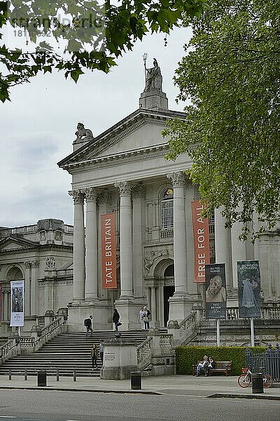 Tate Britain  Millbank  Westminster  London  England  Großbritannien  Europa