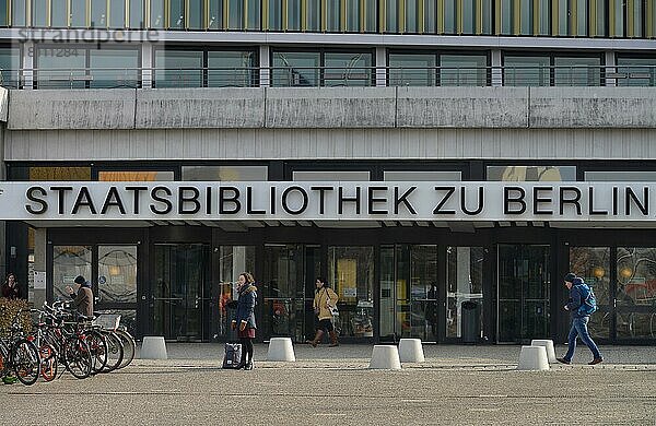 Staatsbibliothek  Kulturforum  Tiergarten  Mitte  Berlin