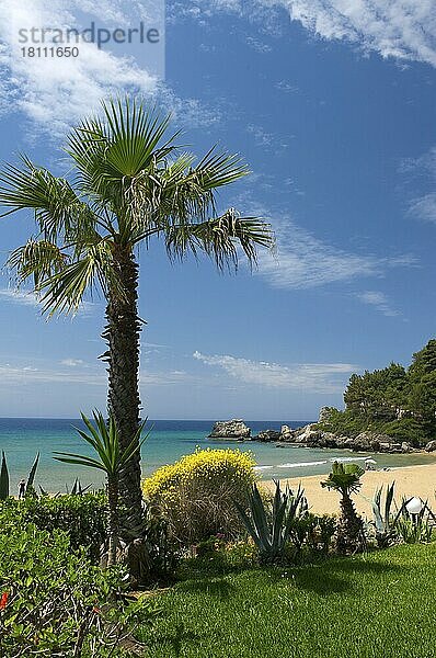 Golden Beach  Glifada  Korfu  Ionische Inseln  Griechenland  Europa