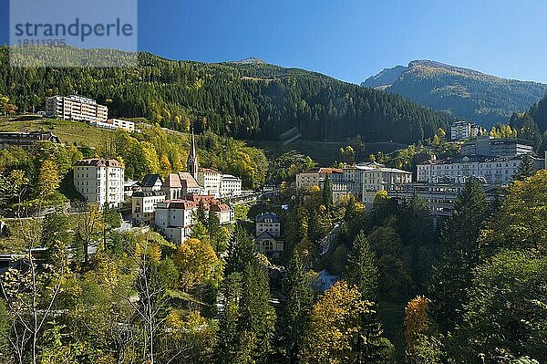 Bad Gastein im Gasteiner Tal  Pongau im Salzburger Land  Österreich  Europa