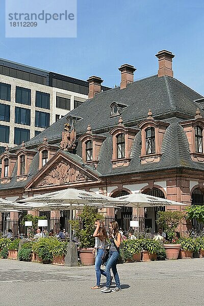 Hauptwache  Altstadt  Frankfurt am Main  Hessen  Deutschland  Europa