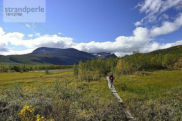 Trekking Nikkaluokta  Kebnekaise Fjällstation  Lappland  Schweden2