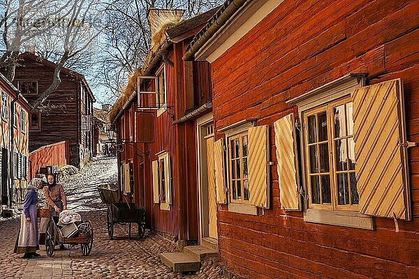 Skansen Museum  Stockholm  Schweden  Europa