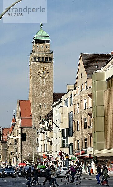 Rathaus Neukölln  Karl-Marx-Straße  Neukölln  Berlin  Deutschland  Europa