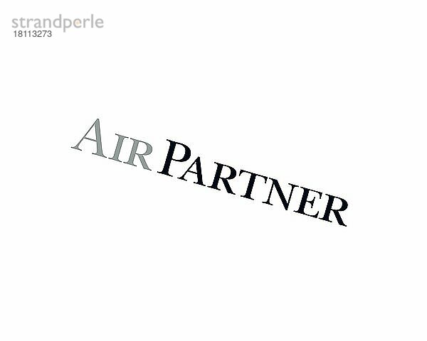 Air Partner  gedrehtes Logo  Weißer Hintergrund B