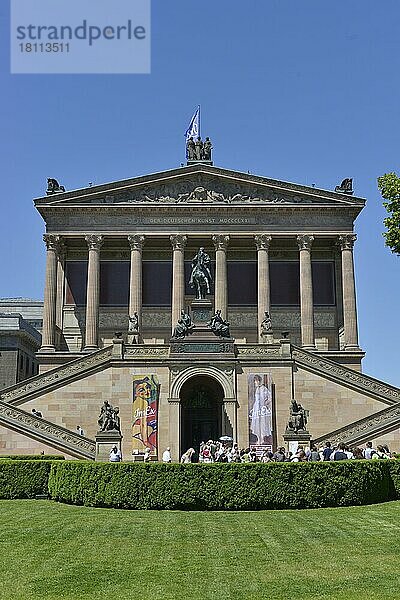 Alte Nationalgalerie  Museumsinsel  Mitte  Berlin  Deutschland  Europa