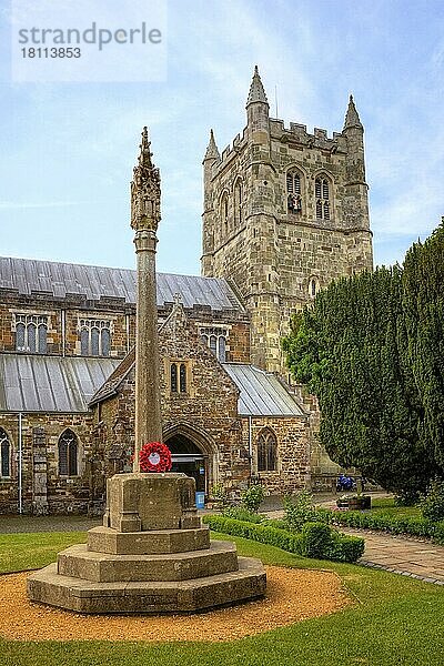 Wimborne Minster  Dorset  Großbritannien  Europa