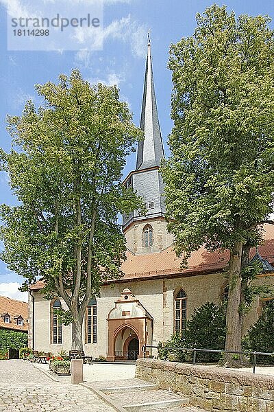 Evangelische Stadtkirche  Schlitz  Hessen  Deutschland  Europa