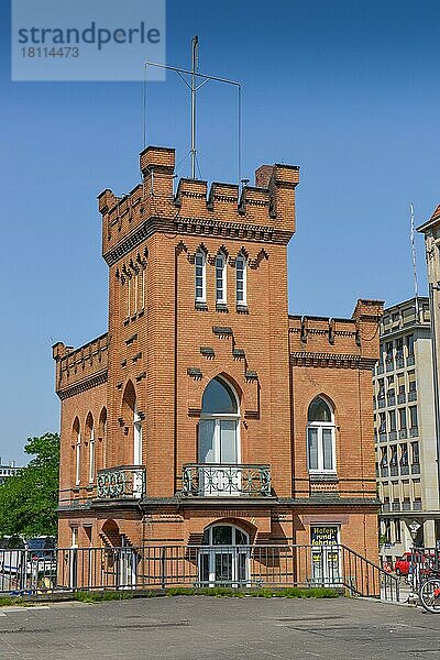 Hohe Brücke  Hamburg  Kranwärterhaus  Deutschland  Europa