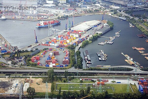 Hafen  Hamburg  Deutschland  Europa