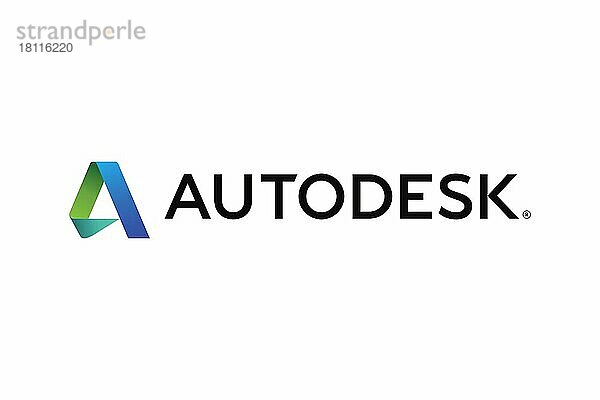 Autodesk Media and Entertainment  Logo  Weißer Hintergrund