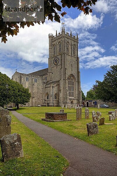 Christchurch Priory  Dorset  Großbritannien  Europa