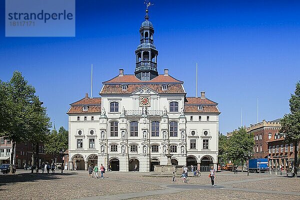 Rathaus am Marktplatz  Lüneburg  Deutschland  Europa