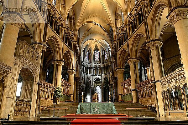 Kathedrale  Canterbury  Grafschaft Kent  England  Großbritannien  Europa