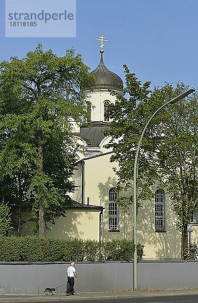 Russisch-Orthodoxe Kirche  Hohenzollerndamm  Wilmersdorf  Berlin  Deutschland  Europa