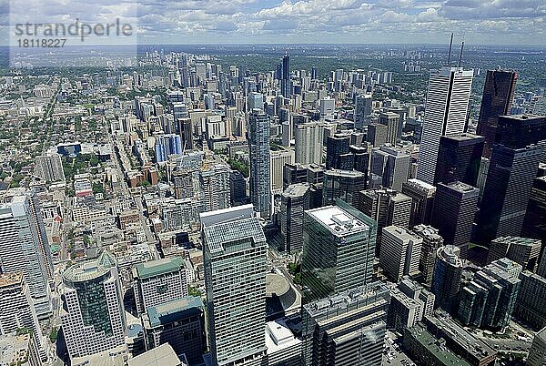 Financial District  Finanzdistrikt  Downtown  Toronto  Ontario  Kanada  Nordamerika