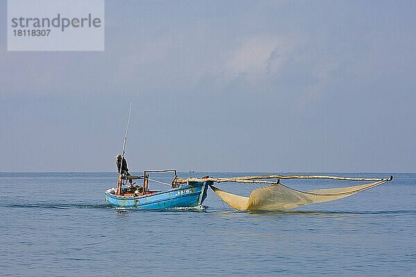 Fischerboot  Doung Dong Town  Insel Phu Quoc  Vietnam  Asien