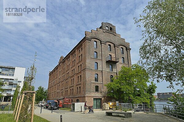 Palmkernölspeicher  Stralau  Friedrichshain  Berlin  Deutschland  Europa