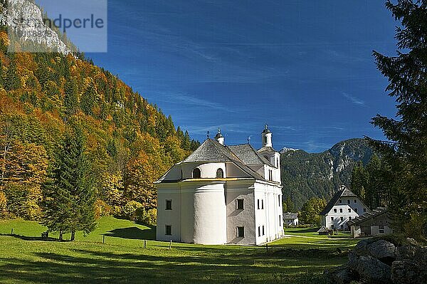 Wallfahrtskirche Maria Kirchental bei Lofer im Pinzgau  Salzburger Land  Österreich  Europa