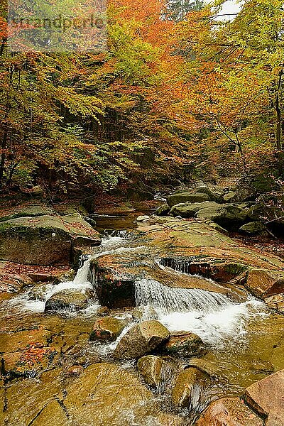 Wasserfall Mumlava  Mummelfall  Mummel  Harrachov  Riesengebirge  Tschechien  Krkonose  Mumlavsky vodopad  Europa
