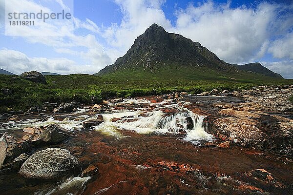 Stob Dearg Buachaille Etive Mor  Glencoe  Schottland  Großbritannien  Großbritannien  Europa