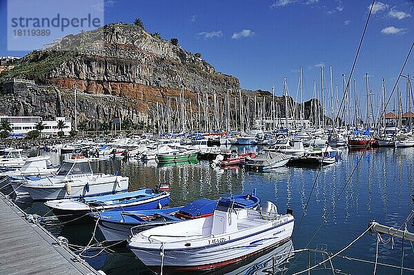 Hafen  San Sebastian  La Gomera  Kanarische Inseln  Spanien  Europa