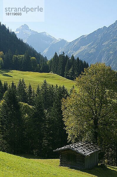 Gerstruben bei Oberstdorf  Allgäu  Bayern  Deutschland  Europa