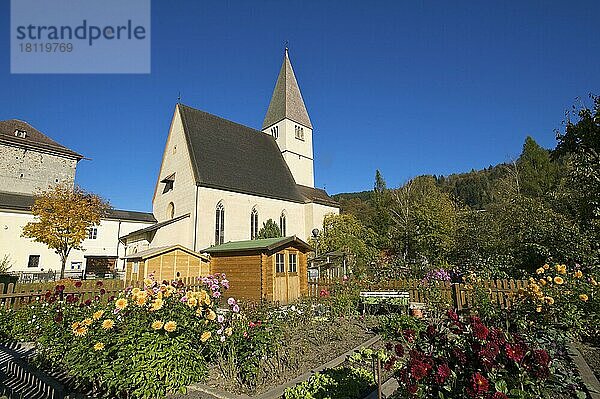 Kirche in Bischofshofen im Pongau im Salzburger Land  Österreich  Europa