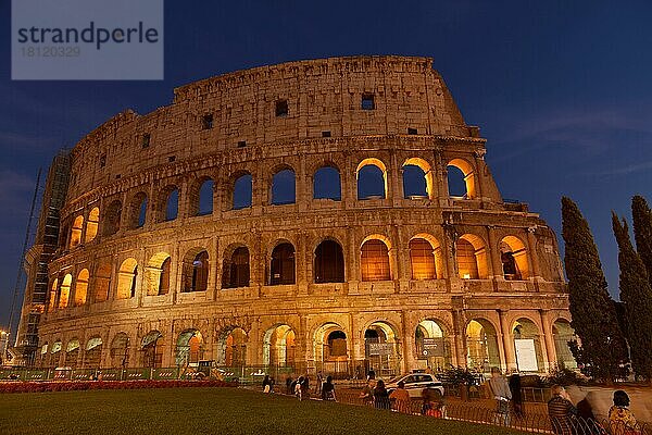 Kolosseum  Piazza del Colosseo  Rom  Italien  Europa