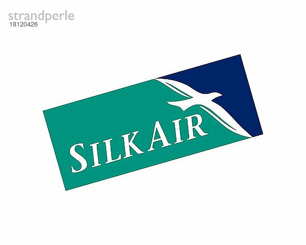 SilkAir  gedrehtes Logo  Weißer Hintergrund
