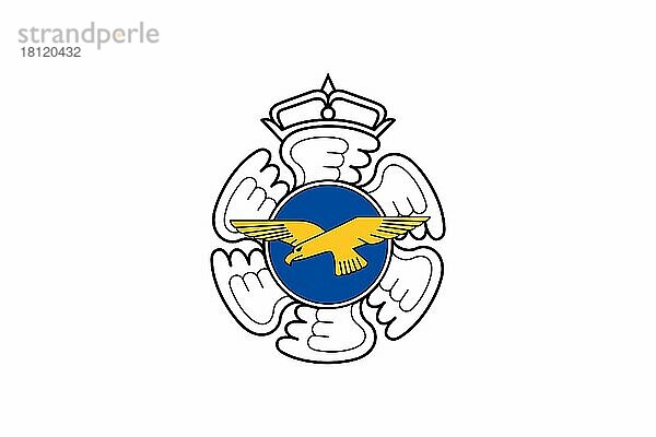 Finnish Air Force  Logo  Weißer Hintergrund