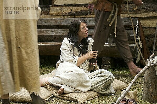 Lagerleben im Wallensteinsommer 1630  Memmingen  Allgäu  Schwaben  Bayern  Wallenstein  historische Woche  Deutschland  Europa