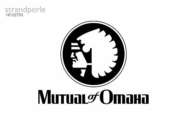 Mutual of Omaha  Logo  Weißer Hintergrund