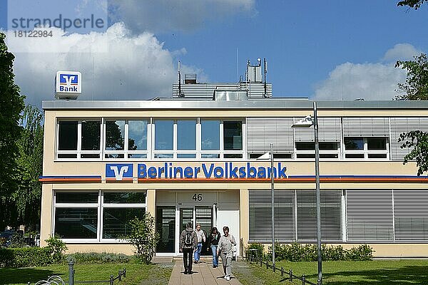 Berliner Volksbank  Schlossstraße  Steglitz  Berlin  Deutschland  Europa