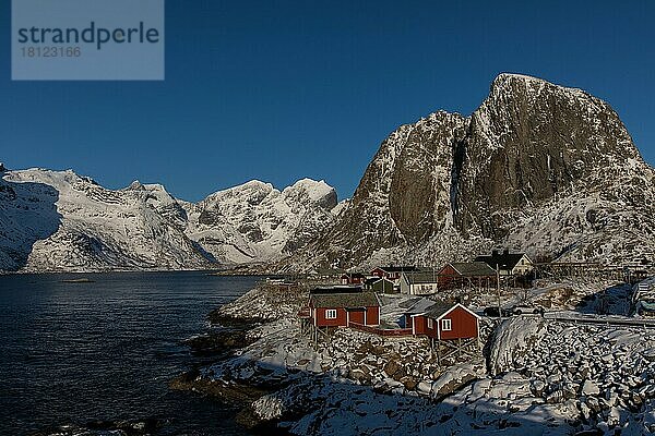 Hamnoy  Lofoten Inseln  Nordland  Norwegen  Europa