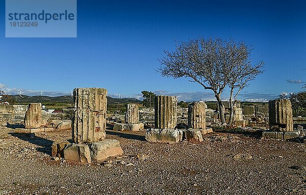 Aphrodite-Heiligtum  Ausgrabungsstätte Alt-Paphos  Kouklia  Zypern  Europa