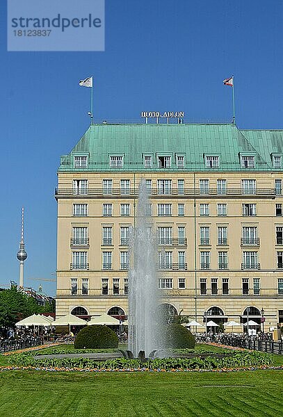 Hotel Adlon  Pariser Platz  Mitte  Berlin  Deutschland  Europa