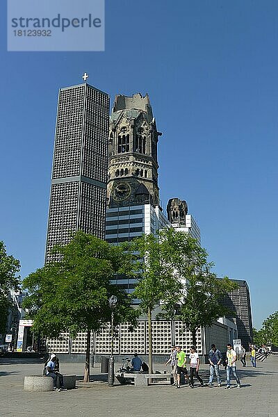 Gedächtniskirche  Charlottenburg  Berlin  Deutschland  Europa