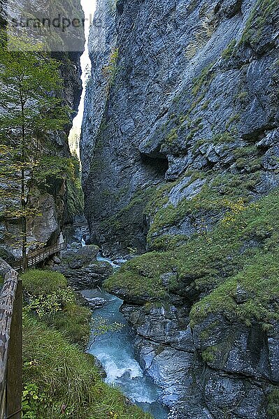 Lichtensteinklamm bei Sankt Johann im Pongau im Salzburger Land  Österreich  Europa