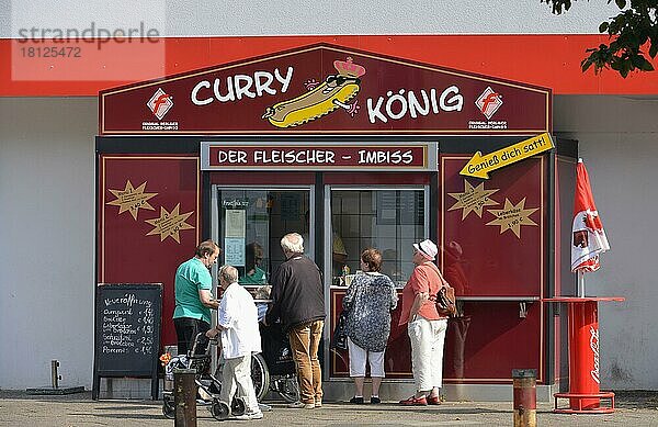 Imbiss  Leonorenstrasse  Lankwitz  Berlin  Deutschland  Curry König  Europa