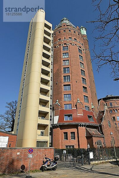 Wasserturm  Akazienallee  Westend  Charlottenburg  Berlin  Deutschland  Europa