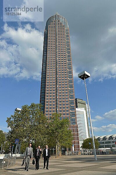 Messe-Turm  Friedrich-Ebert-Anlage  Frankfurt am Main  Hessen  Deutschland  Europa