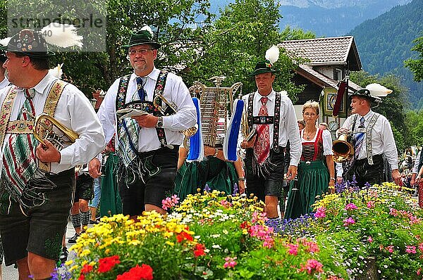 Bayern  Brauchtum  Tracht  Trachtler  Musikkapelle