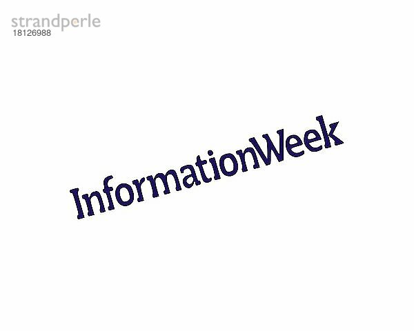 InformationWeek  gedrehtes Logo  Weißer Hintergrund