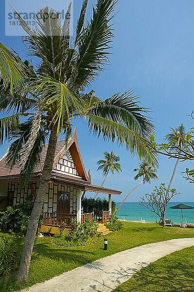 Hotelanlage am Lamai Beach  Insel Ko Samui  Thailand  Südthailand  Resort  Asien